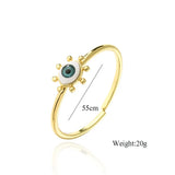 Vintage Metal Gothic Demon Eyes Bracelet Femme Punk Evil Eye Bracelet