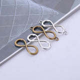 Vintage Infinity Heart Bar Charms Pendant DIY Jewelry Findings