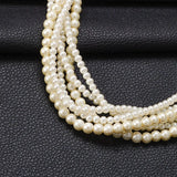 Vintage Multilayer Pearl Choker Necklace Sweet Wedding Jewelry