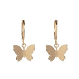 Vintage Butterfly Necklace Multilayer Pendant