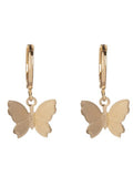 Vintage Multilayer Butterfly Necklace for Women Moon Star Charm Choker