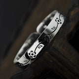 Vintage Plum Blossom Bangles for Men and Women