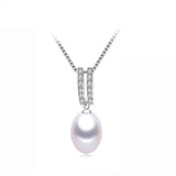 Vintage Freshwater Pearl Pendant, 925 Silver Necklace