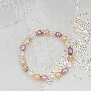 Vintage Freshwater Pearl Bracelet Baroque Pearl Daily Jewelry