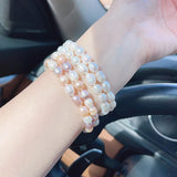 Vintage Freshwater Pearl Bracelet Baroque Pearl Daily Jewelry