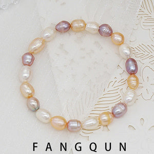 Vintage Freshwater Pearl Bracelet Baroque Pearl Daily Jewelry