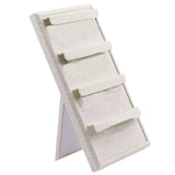 Vintage Linen Fabric 4-tier Ladder Display Stand Rack