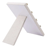 Vintage Linen Fabric 4-tier Ladder Display Stand Rack for Earrings Organizer
