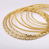 Vintage Chain Necklace Dubai Jewelry Lady Wedding Party Gift