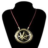 Vintage Dr. Strange Eye of Agamotto Pendant Necklace
