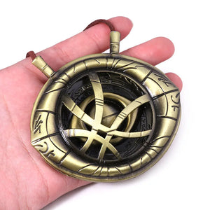 Vintage Dr. Strange Eye of Agamotto Pendant Necklace