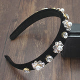 Vintage Crystal Flower Wedding Tiara Crown Headband Bride Hair Accessory