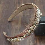 Vintage Crystal Flower Wedding Tiara Crown Headband Bride Hair Accessory
