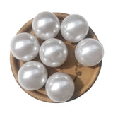 Vintage Pearls Women Necklaces A63 Round Beads 6mm-30mm Chunky Acrylic Spacers