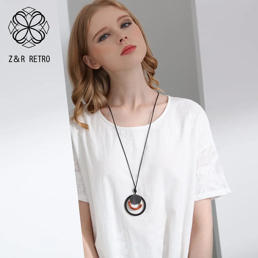 Vintage Long Necklace for Women