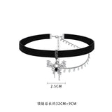 Vintage Punk Butterfly Collar Necklace for Women