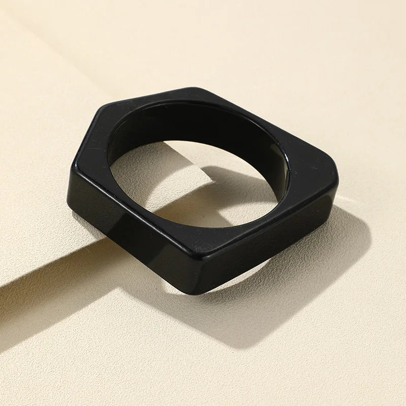 Vintage Punk Cuff Charm Bangles for Women Geometric Bracelet