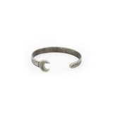 Vintage Stainless Steel Cuff Bangle for Men Motor Biker Bracelet