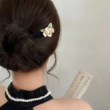 Vintage Punk Ruby Pendant Sword Hairpin