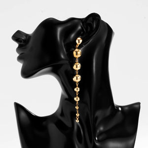 Vintage Punk Acrylic Tassel Earrings
