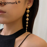 Vintage Punk Acrylic Tassel Earrings
