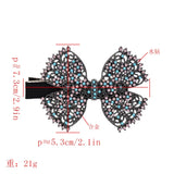 Vintage Resin Bead Headpiece Hair Clips Girls Wedding Hair Accessories