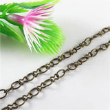 Vintage Retro Style Chain Long Bronze Plated Rope Bracelet