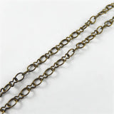 Vintage Retro Style Chain Long Bronze Plated Rope Bracelet