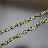 Vintage Retro Style Chain Long Bronze Plated Rope Bracelet