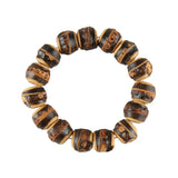 Vintage Retro Adjustable Bamboo Root Beaded Bracelet