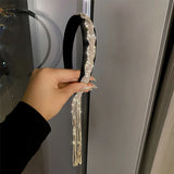 Vintage Rhinestone Tassel Headband for Women