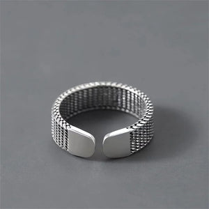 Men's Silver 925 Index Finger Ring