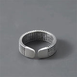 Men's Silver 925 Index Finger Ring