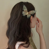 Vintage Fairy Double Layer Pearl Hairpin