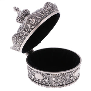 Vintage Shape Jewelry Box Container Antique Storage Display Collection Box