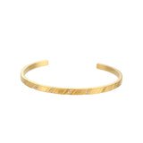Vintage Zircon Stars Enamel Cuff Bangle 18K Plated Waterproof Bracelet