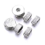 Vintage Silver Bracelet Head 18mm for DIY Bracelets