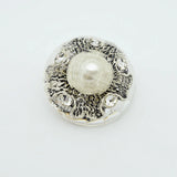 Vintage Simulated Pearl Floral Buttons DIY Hand Making Accessories