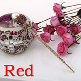 Vintage Pearl Hair Sticks Hair Clip Crystal Rhinestone Hairpin