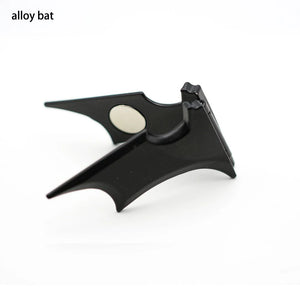 Vintage Solid Bat Name Money Clip Wallets Thickness Metal Men Cash Clamp Holder
