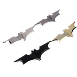 Vintage Solid Bat Name Money Clip Wallets Thickness Metal Men Cash Clamp Holder