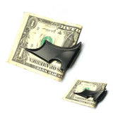 Vintage Solid Bat Name Money Clip Wallets Thickness Metal Men Cash Clamp Holder