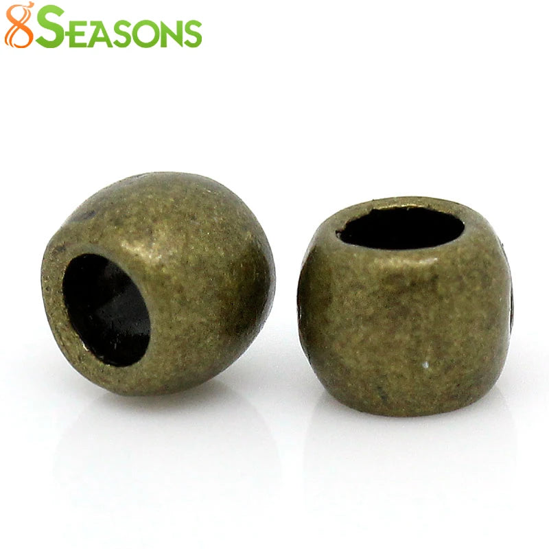 Antique Bronze Spacer Beads for DIY Jewelry Making, 6mmx4mm, 200PCs
