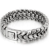 Vintage Stainless Steel Bracelet 16MM Wide for Men