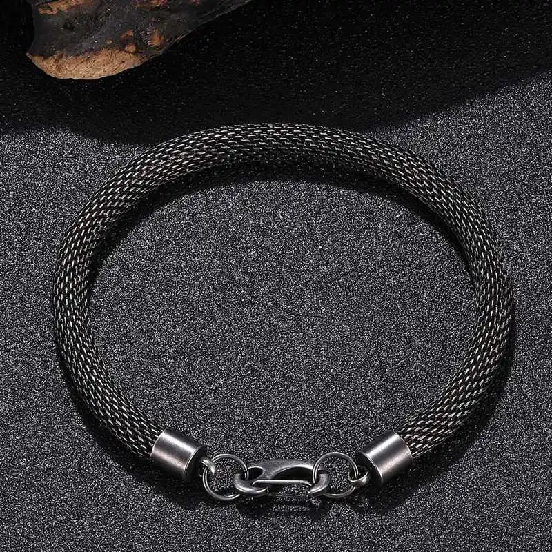 Vintage Stainless Steel Chain Bracelet For Men GS0102