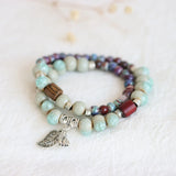 Vintage Ceramic Beads Bracelet for Girls Jewelry Gift