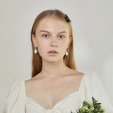High-End Vintage Style Baroque Pearl Earrings