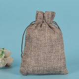 Vintage Linen Jewelry Travel Storage Bag