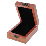 Vintage Wooden Jewelry Organizer Box Trinket Case Chest
