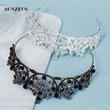 Vintage Tairas Metal Bridal Wedding Hair Jewelry Baroque Girls Party Headwear